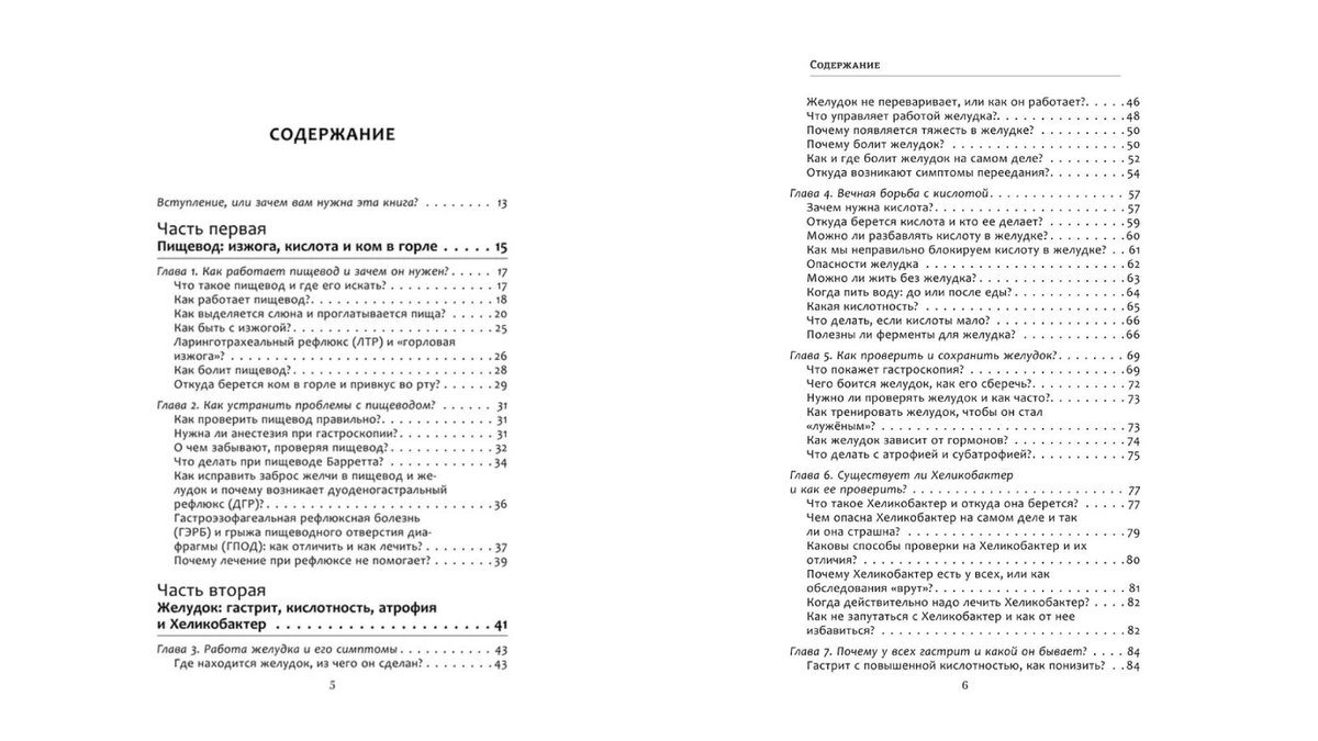 Содержание книги Сергея Вялова «Гастро-книга. Пищеварение вдоль и поперёк»