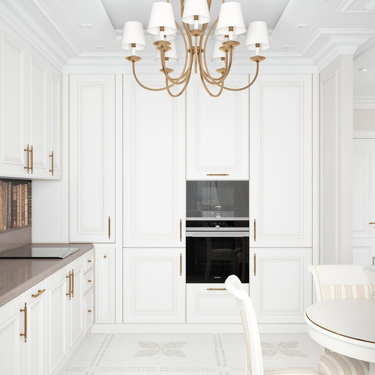 ЖК Огни Залива -Классическая кухня