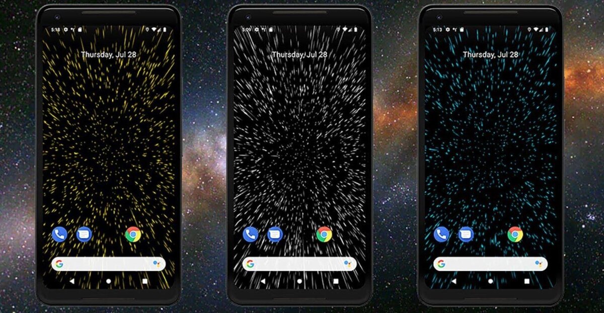    Отличная заставка для телевизора, которой можно пользоваться и на телефоне