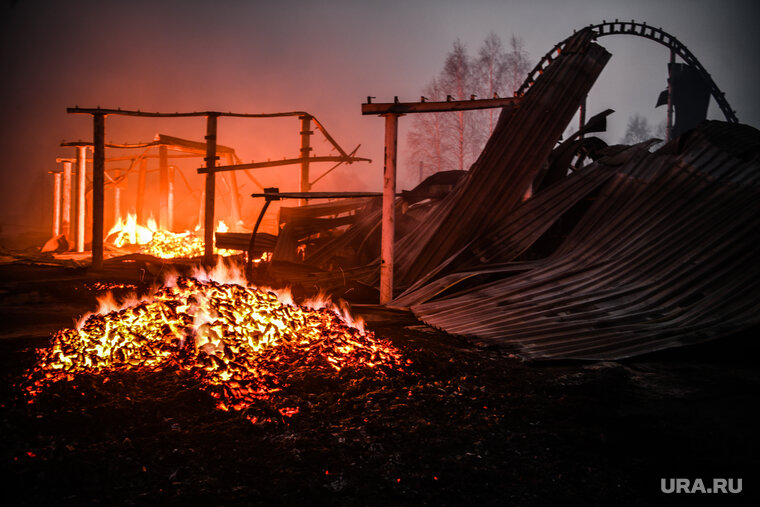    Возгорание на полигоне произошло ночью 19 июля (архивная фотография)