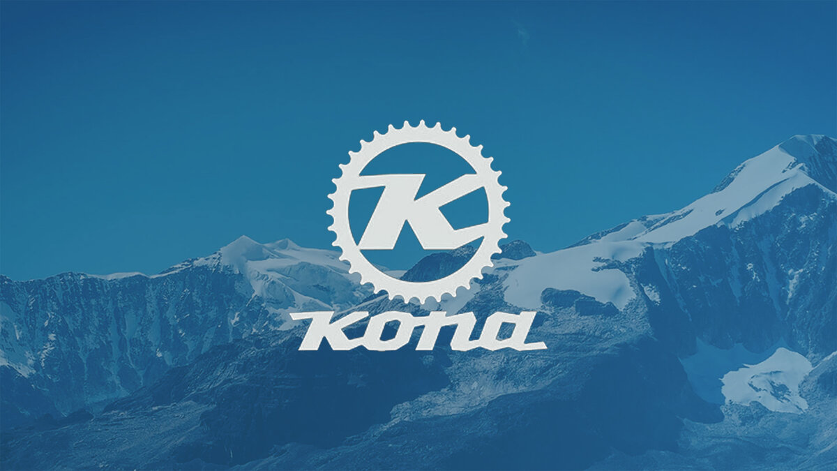 Компания кона. Kona Bikes logo.