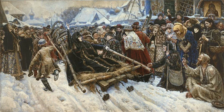 Василий Суриков, "Боярыня Морозова", 1887