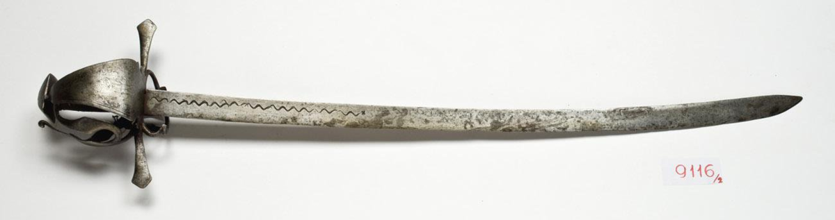 Сабля XVII в. (Западная Европа). Из собрания Государственного исторического музея