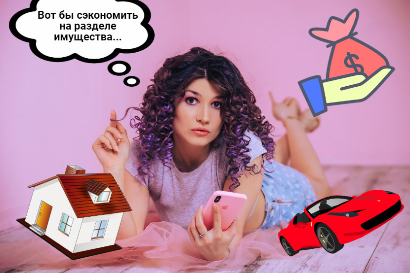 Раздел имущества и госпошлины