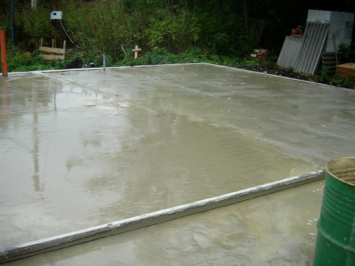 Фундамент плита для моего дома