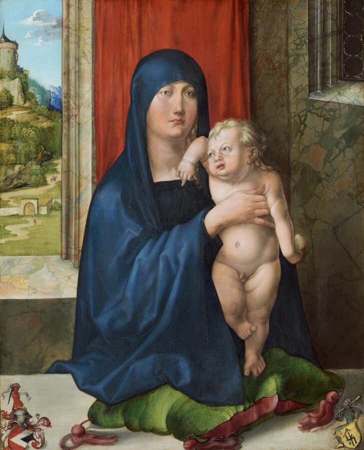 Альбрехт Дюрер «Мадонна с младенцем», 1496-1499) © The National Gallery of Art, Washington