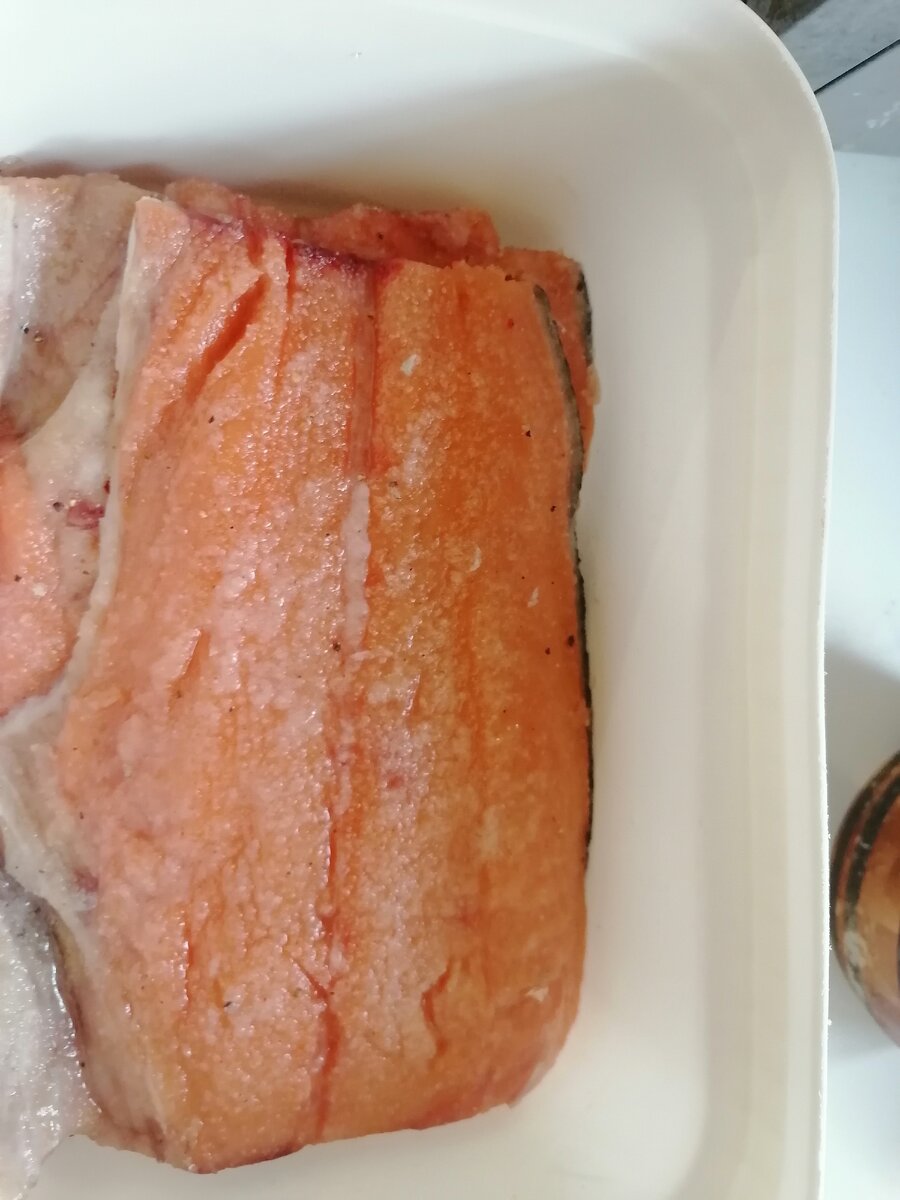 Сёмга посоленная. 