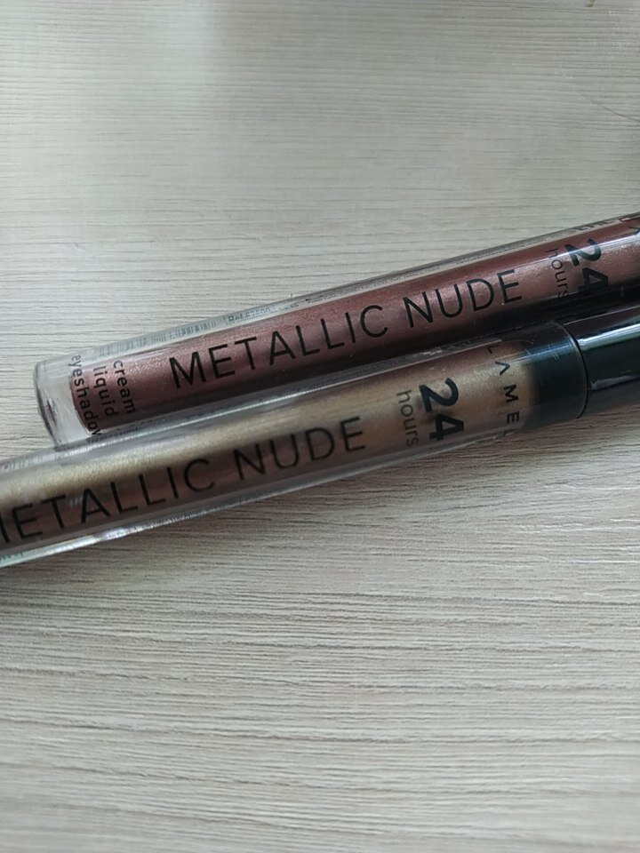 Lamel Metallic Nude