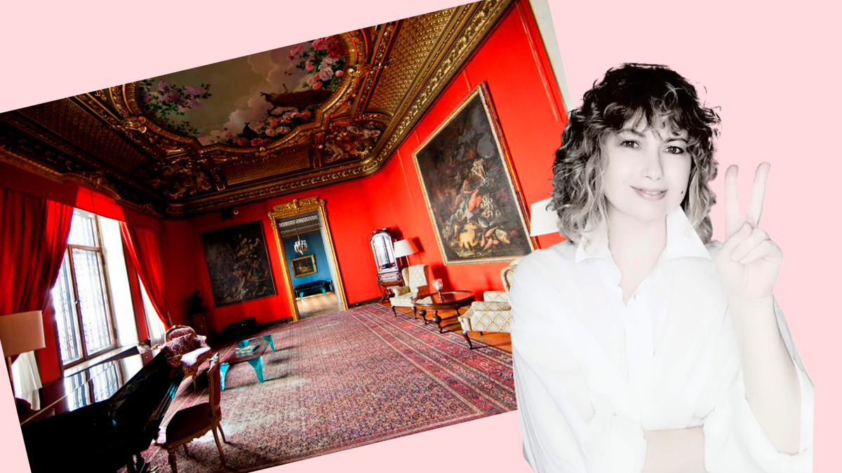 Зал, в котором мы готовили и переодевали моделей