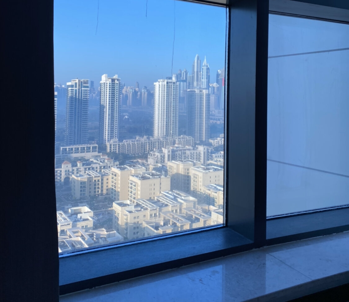 Вид из номера на район