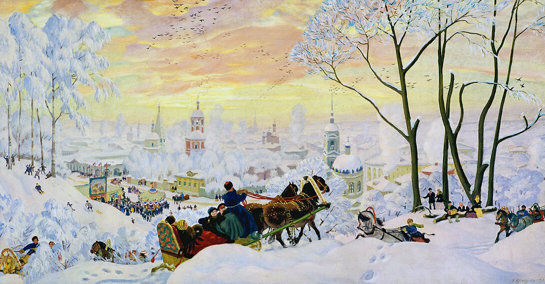 Масленица. 1916 год