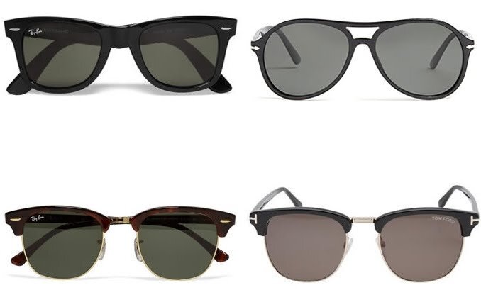 Очки RAY-BAN и TOM FORD никогда не выйдут из моды