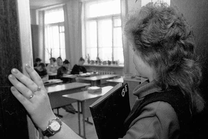 Прежде, чем войти в класс, нужно настроиться. Источник:mk.ru