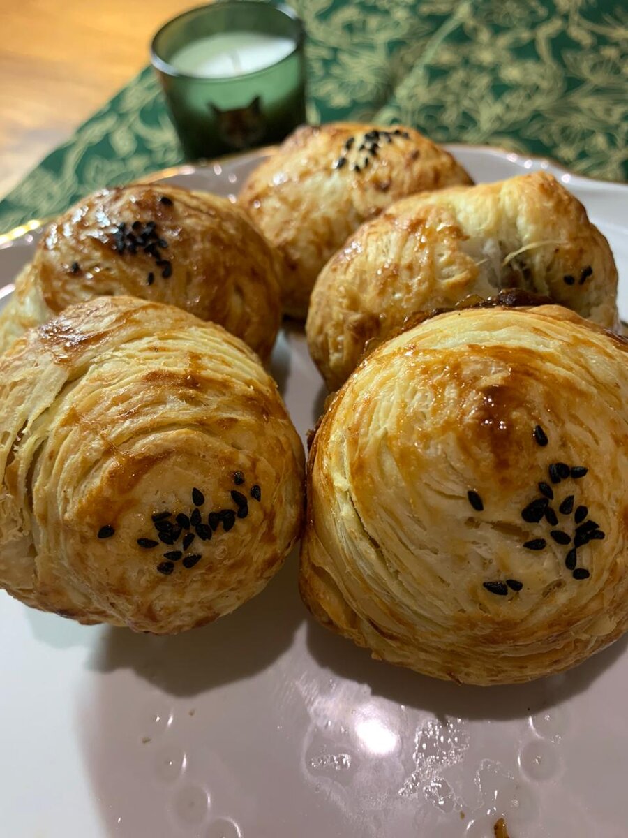 Арабские пирожки с мясом.