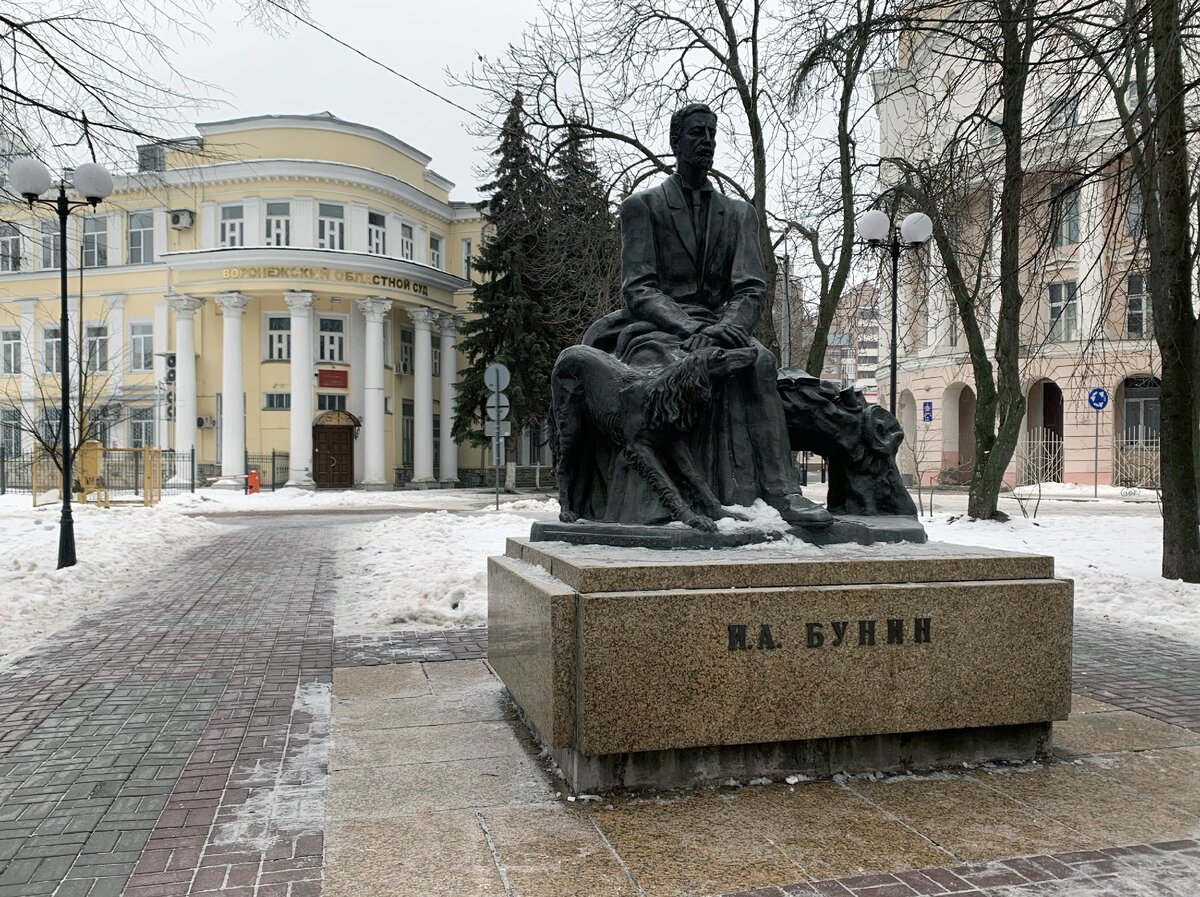 Воронеж - родина лауреата Нобелевской премии И. Бунина. Фото автора