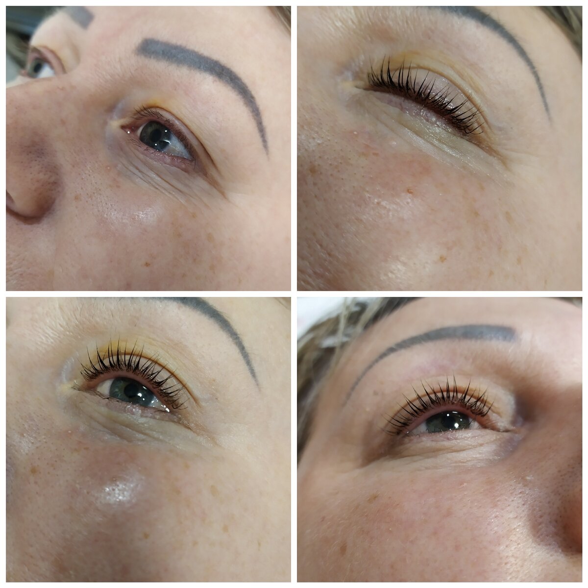 Ламинирование ресниц дома(моя работа) 