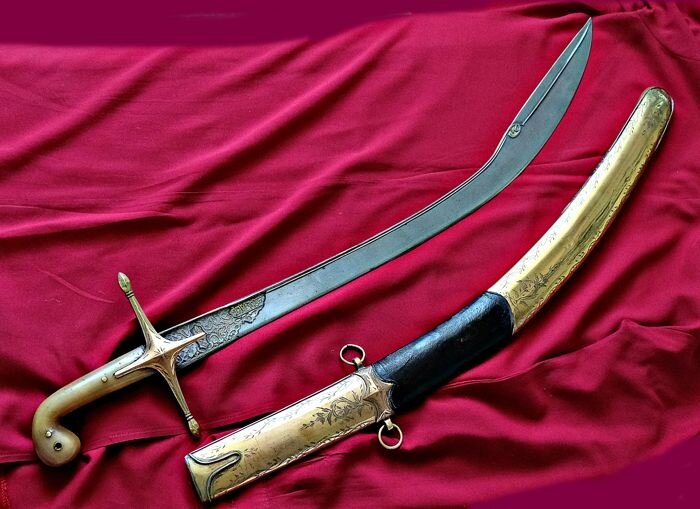 Тюркская сабля кылыч (изображение из открытых источников)