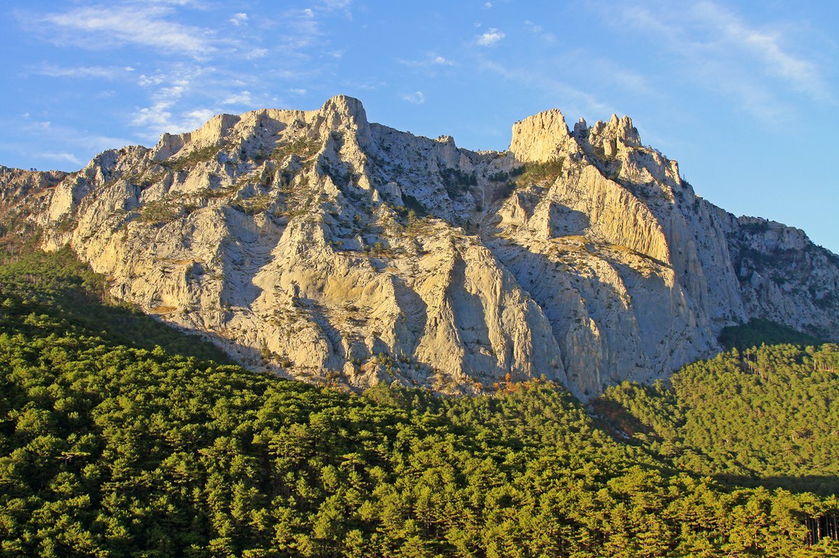 Алупка Крым гора ай Петри