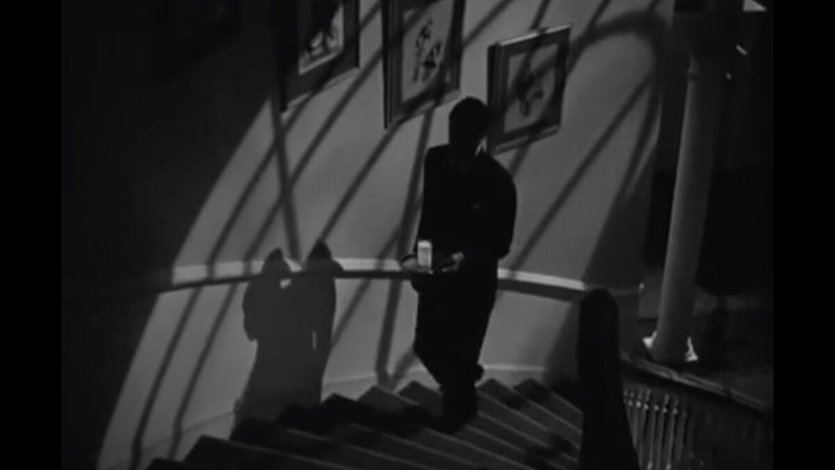 Кадр из фильма «Подозрение»