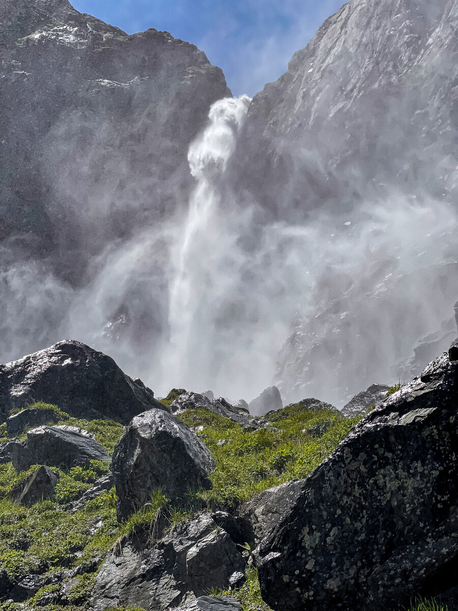 Большой Суфруджинский водопад. Фото автора