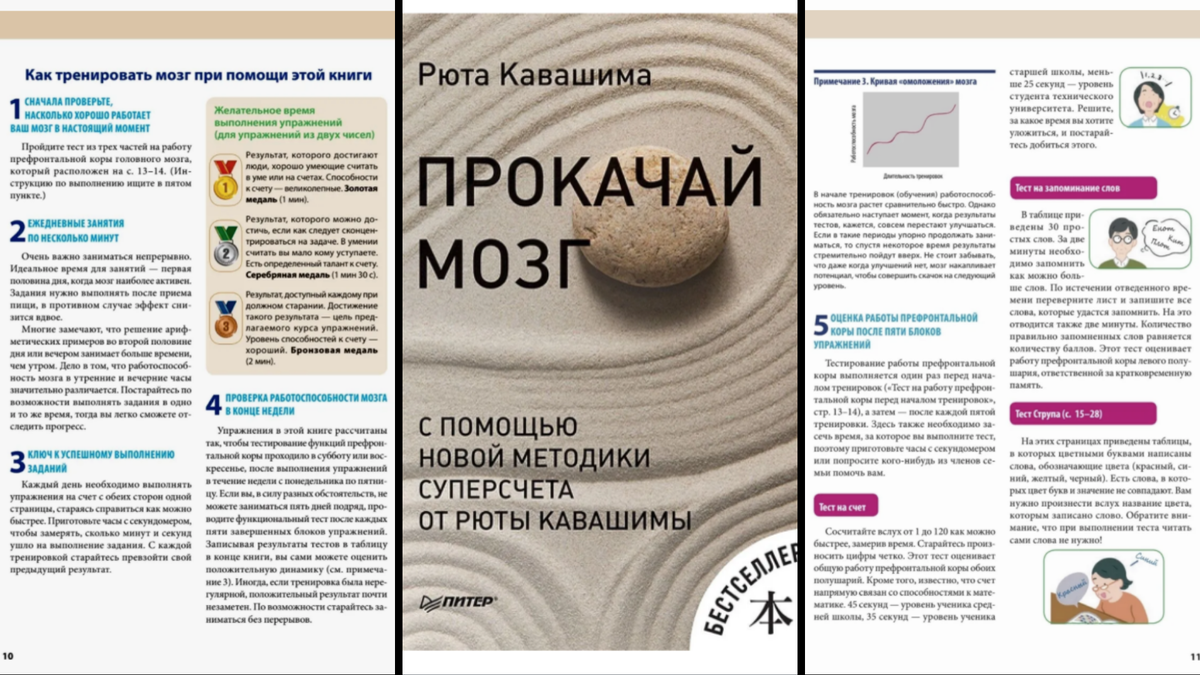 Как развивать мозг и память во взрослом возрасте: счет Кавашима. Часть 5 |  Непридуманная жизнь | Дзен