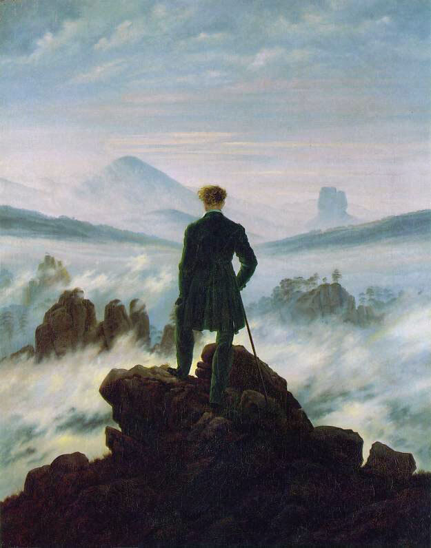 «Странник над морем тумана» (1818) — «визитная карточка» немецкого романтизма