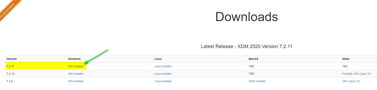 загрузка программы XDM