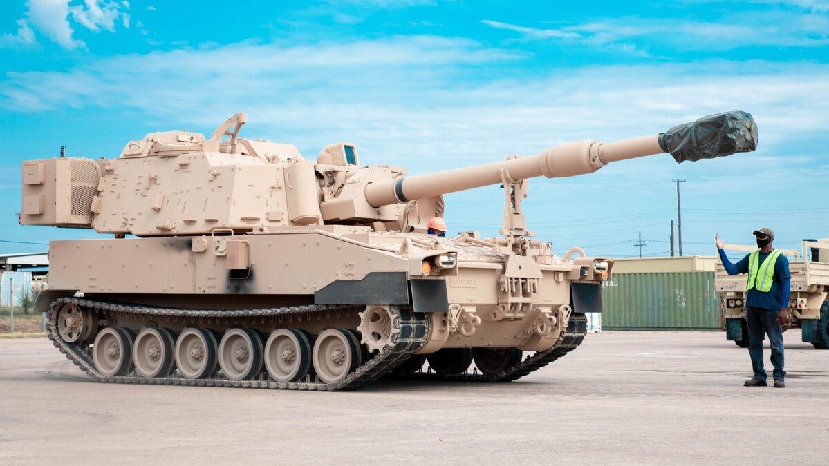 Одна из лучших американских САУ M109a7 Paladin. Взято из Яндекс-картинок