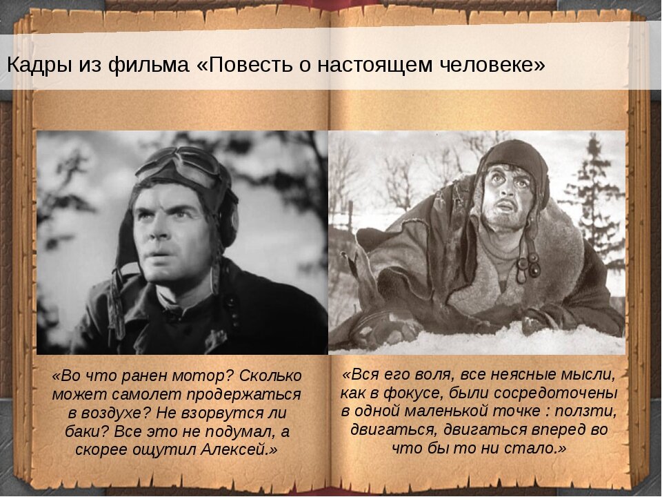 Повесть о настоящем человеке картинки для презентации