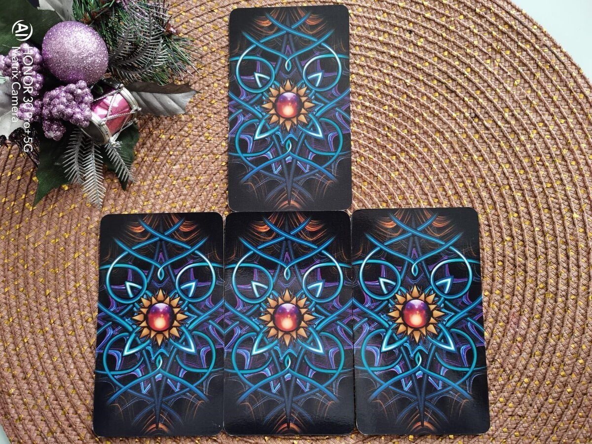 Расположение карт в раскладе