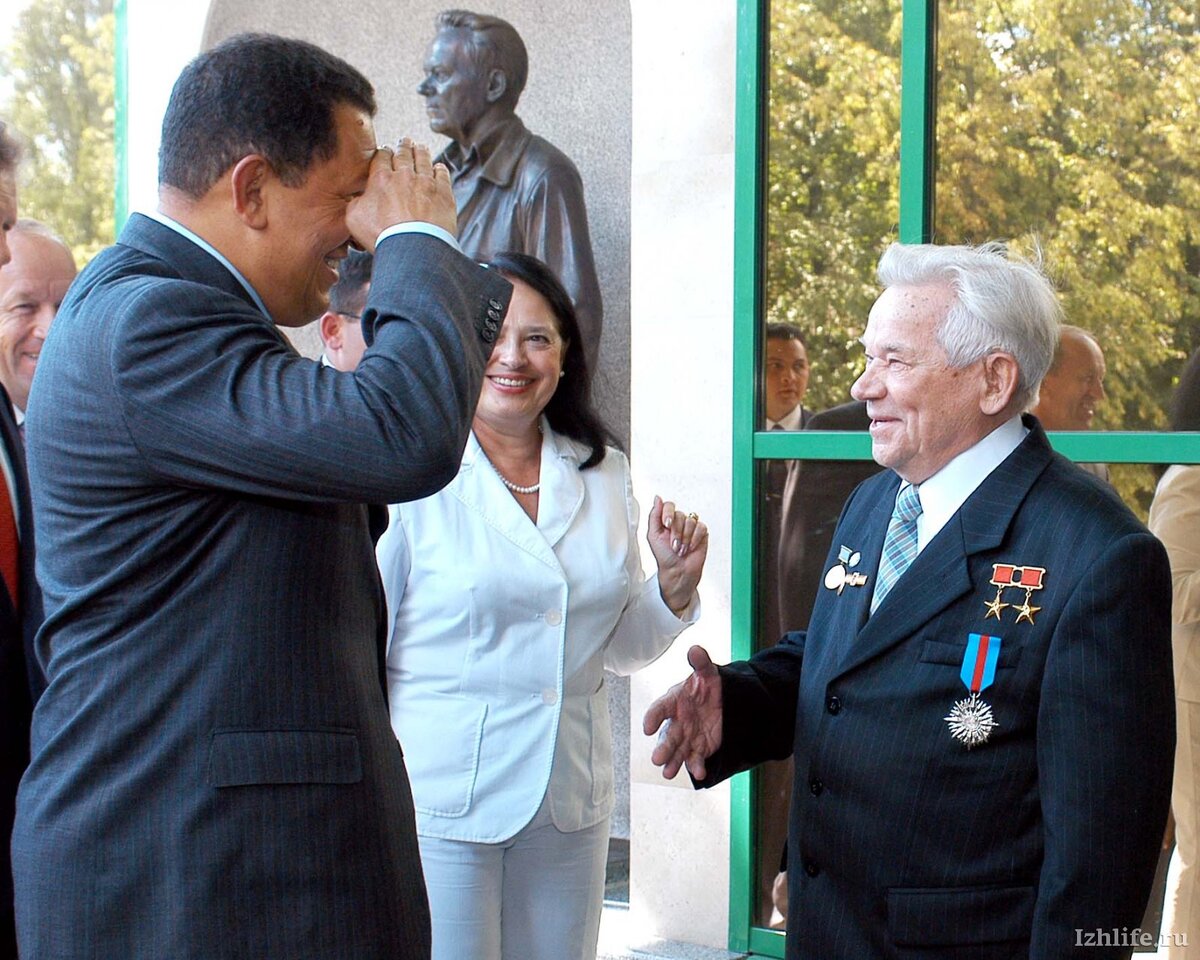 Тогдашний президент Венесуэлы и изобретатель великого автомата