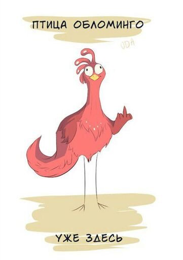 Вот примерно такая она - птичка Обломинго. Кошмар копирайтеров всех времён и народов - как принято указывать: источник-Интернет