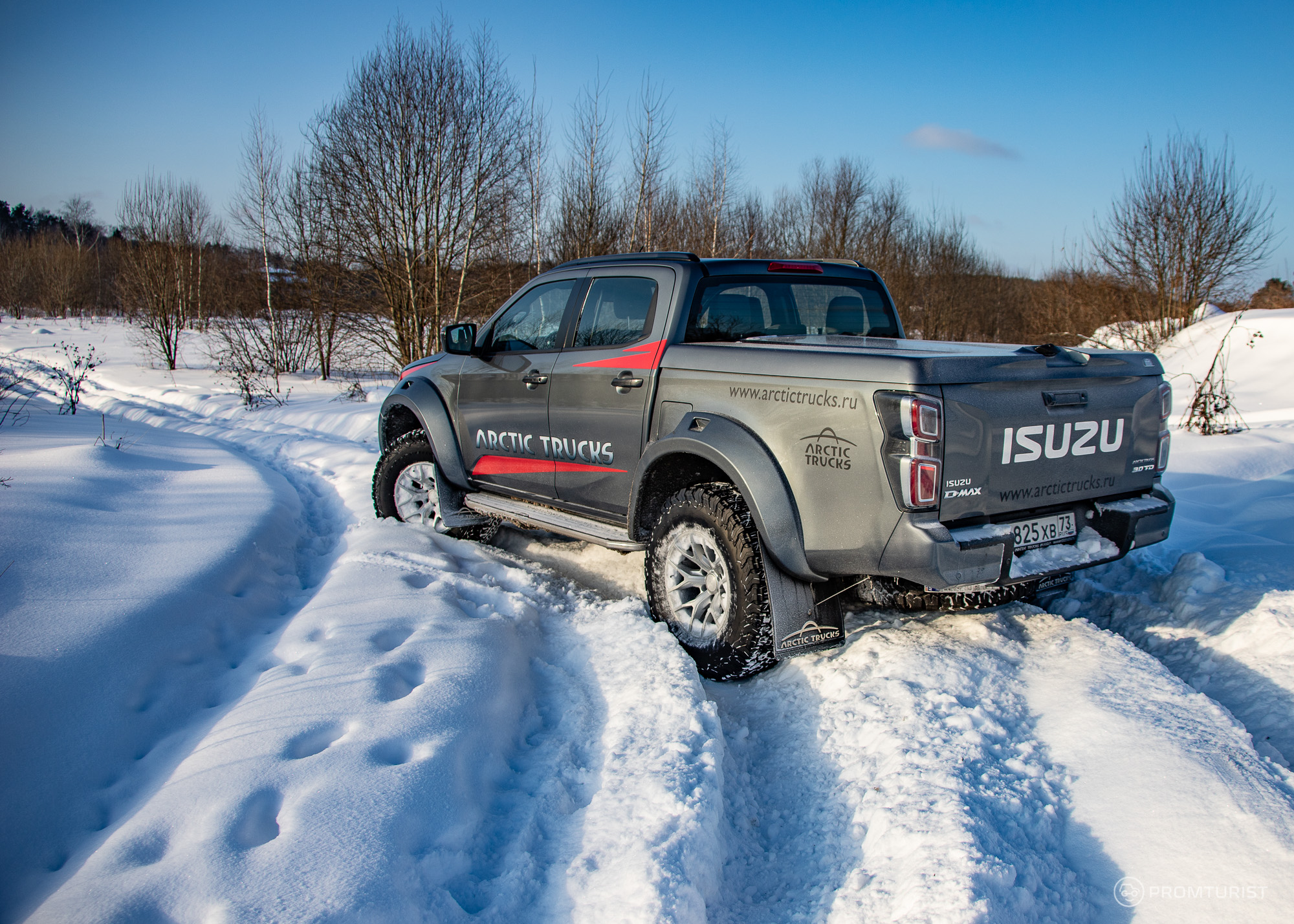 Протестировал Isuzu D-max Arctic Trucks. Монстрический внедорожник, который можно купить в РФ ???4
