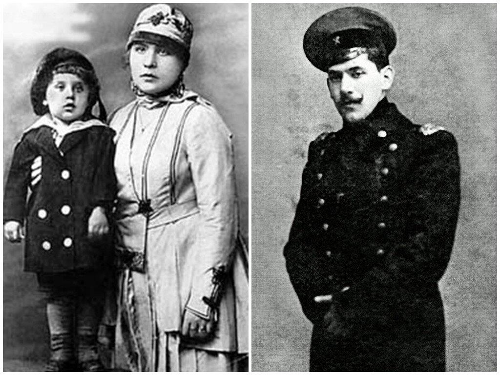 Отец В. Высоцкого с бабушкой/Дед Высоцкого, Владимир Семёнович (Вольф Шлиомович)