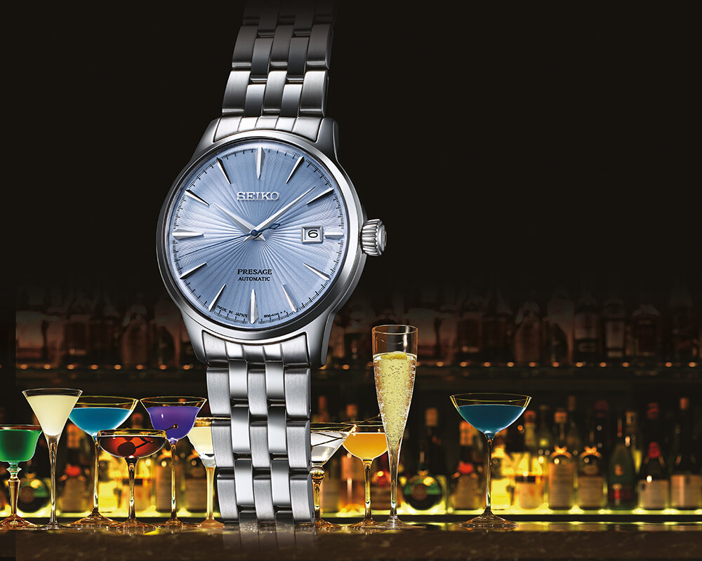 Из коктейль-бара на ваше запястье. На фотографии SRPE19J1.