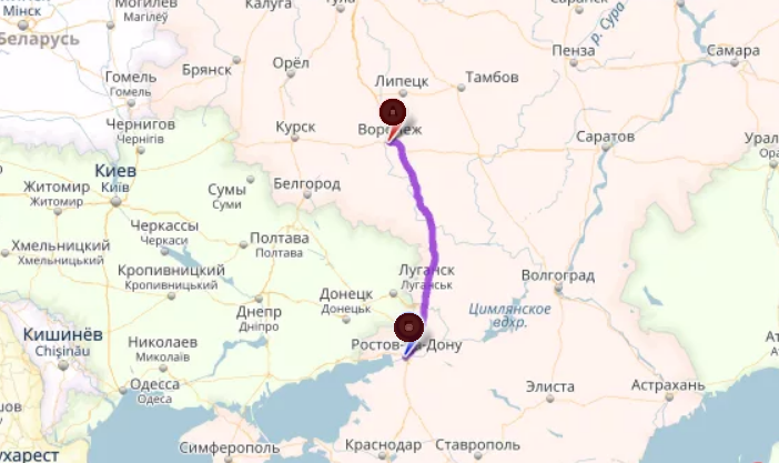 Скриншот автора публикации - Карта передвижения с дополнением иллюстрации