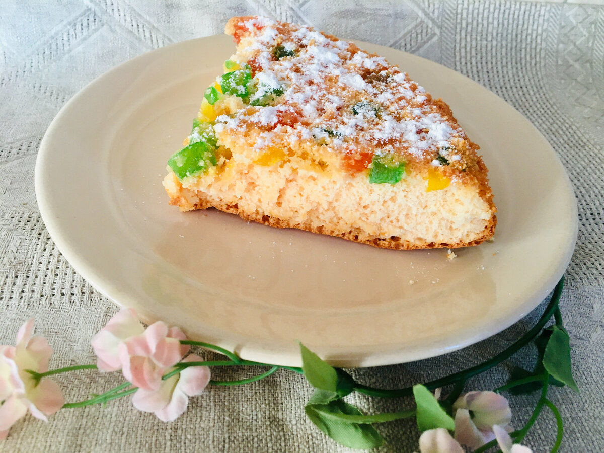 Кисельный пирог