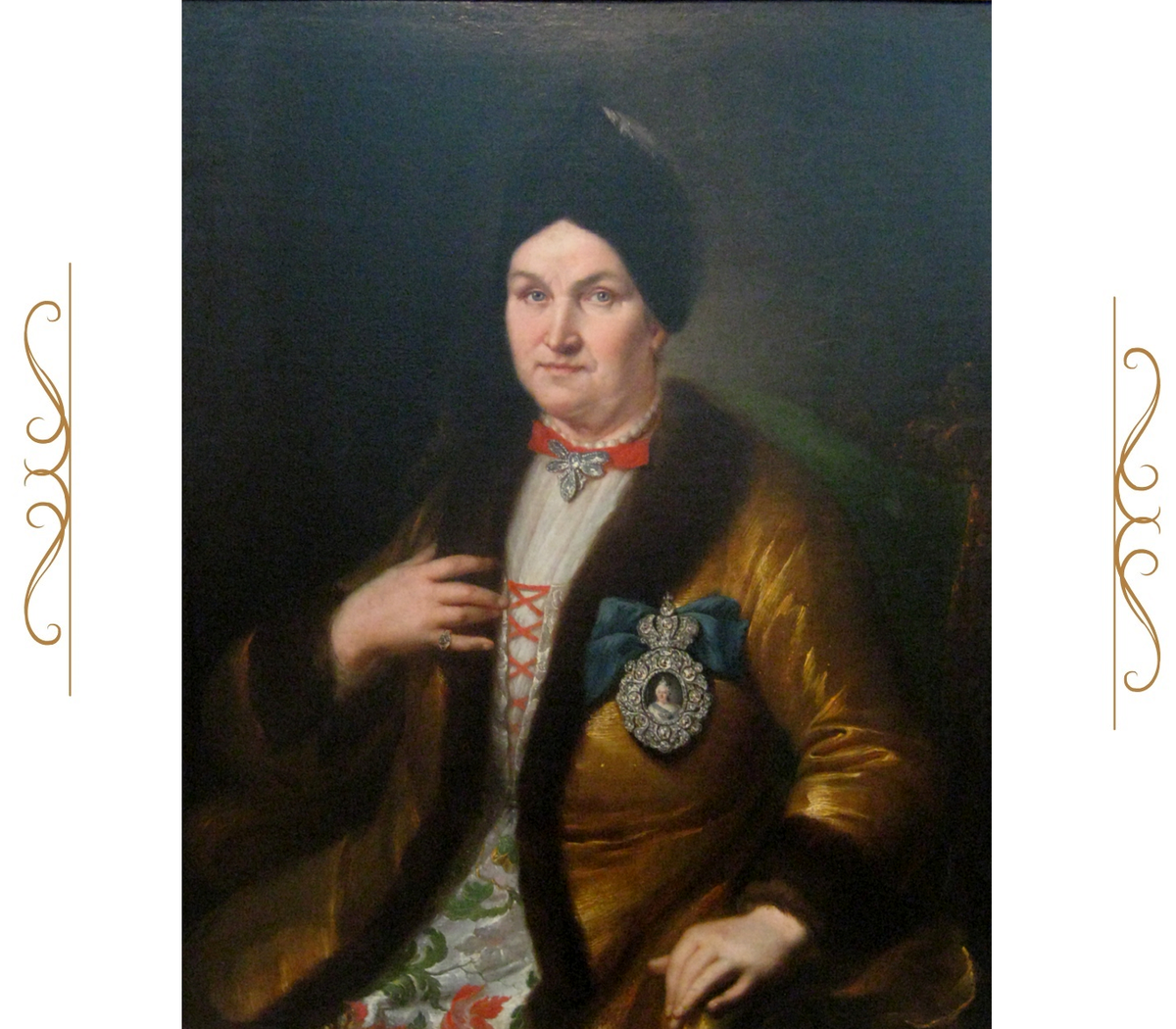 Наталья Разумовская, Генрих Готтлиб Хойзер, 1745-46. (сс) Wikimedia Commons