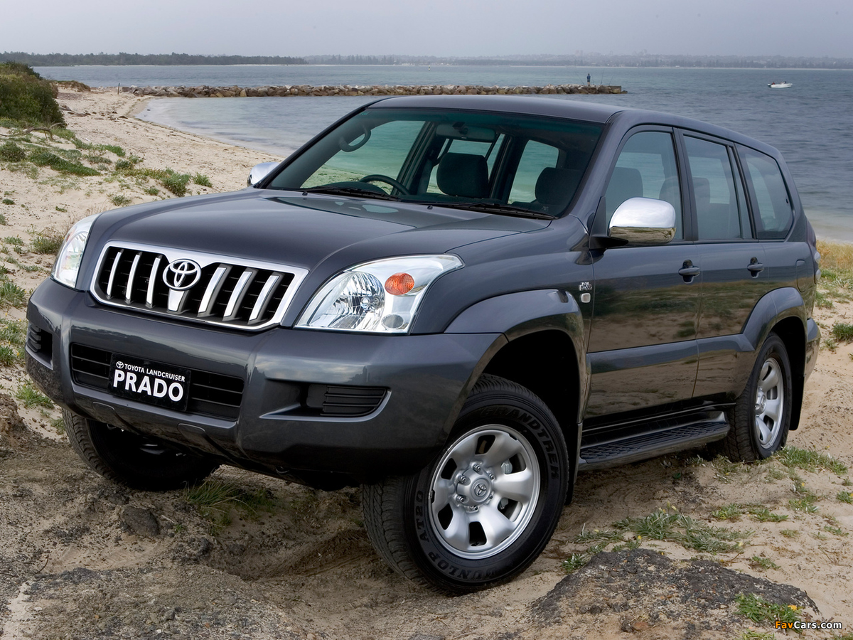 Toyota land cruiser prado 120 фото