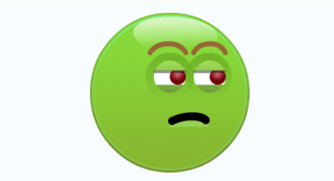 Скриншот. Иногда неверно понимают смысл скайп-смайлика, который превращается из жёлтого в зелёный. 