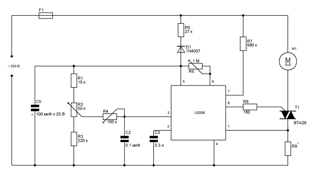 ESD5330 Электронный регулятор оборотов