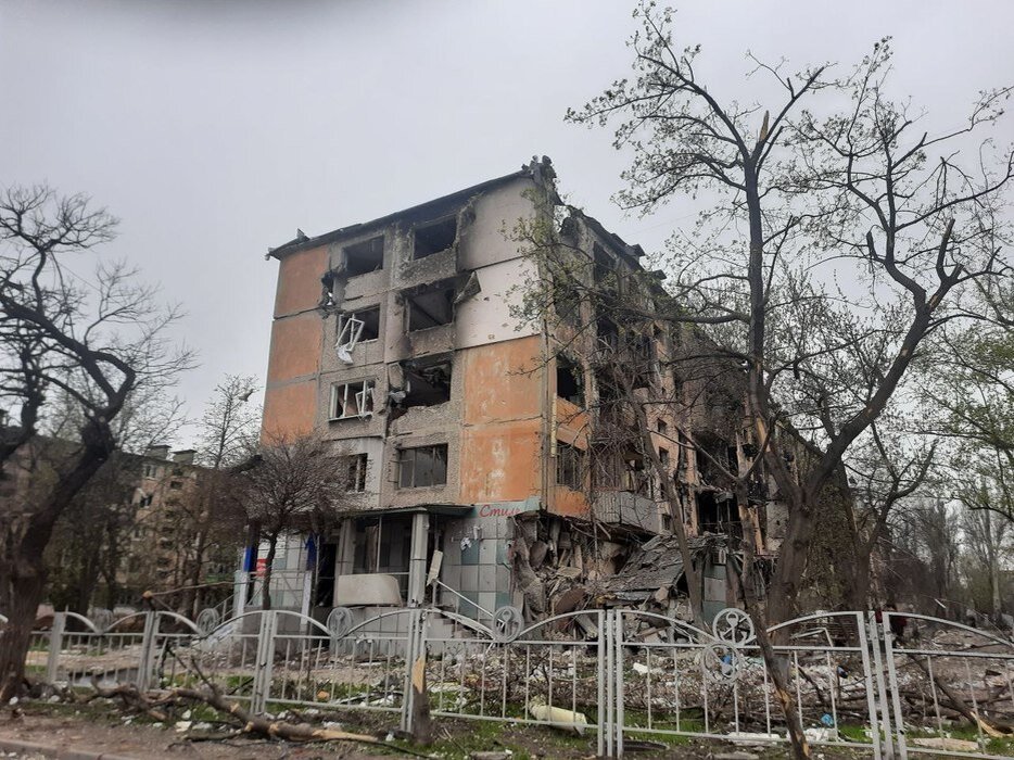 Мариуполь этой весной 