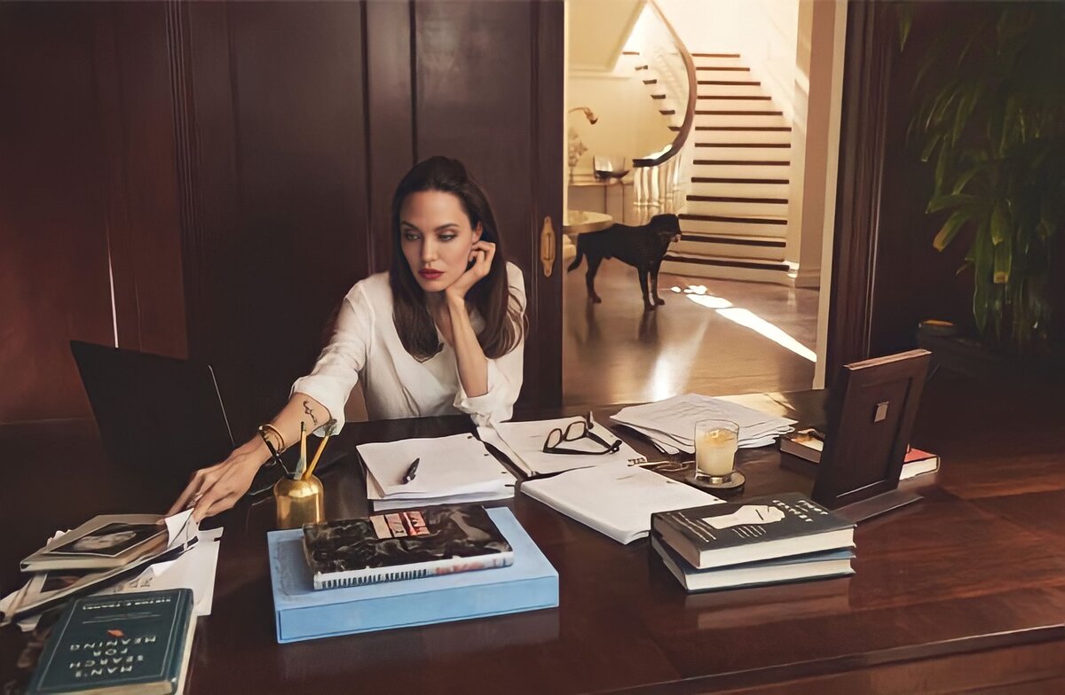 Angelina Jolie in British Vogue’s March 2021 Cover Story