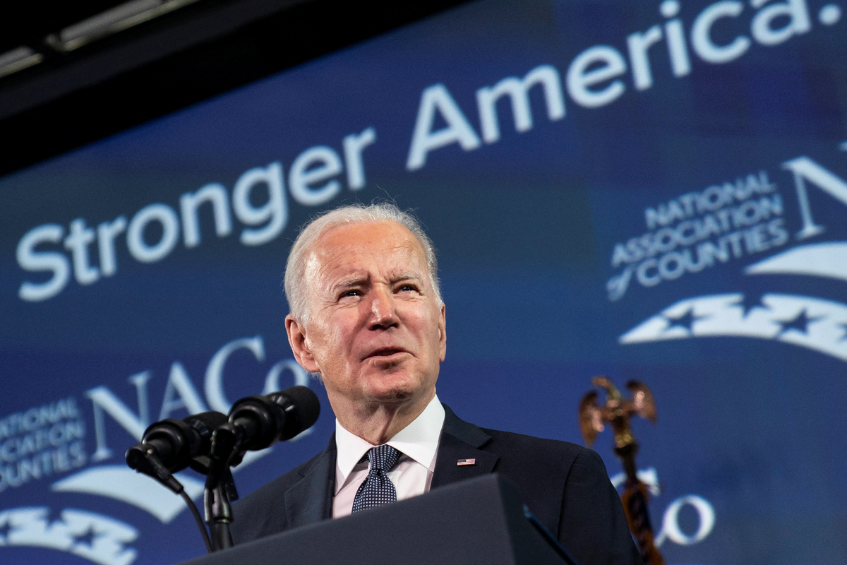 Джо Байден приглядывается к украинскому зерну и ко всему, что "плохо лежит". Фото REUTERS