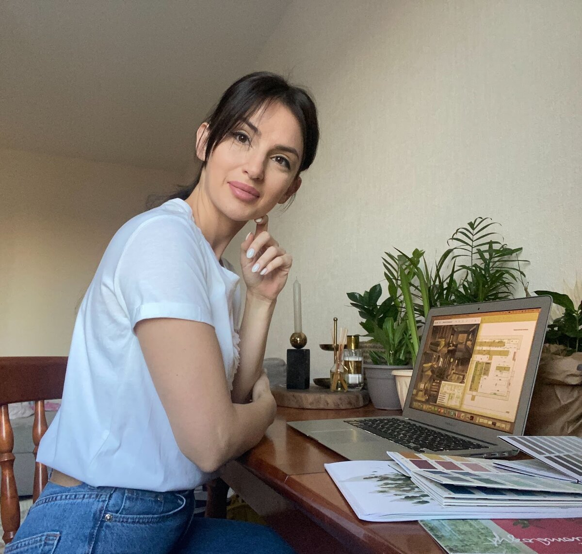 Дизайнер Елена Харлова, фото из личного архива