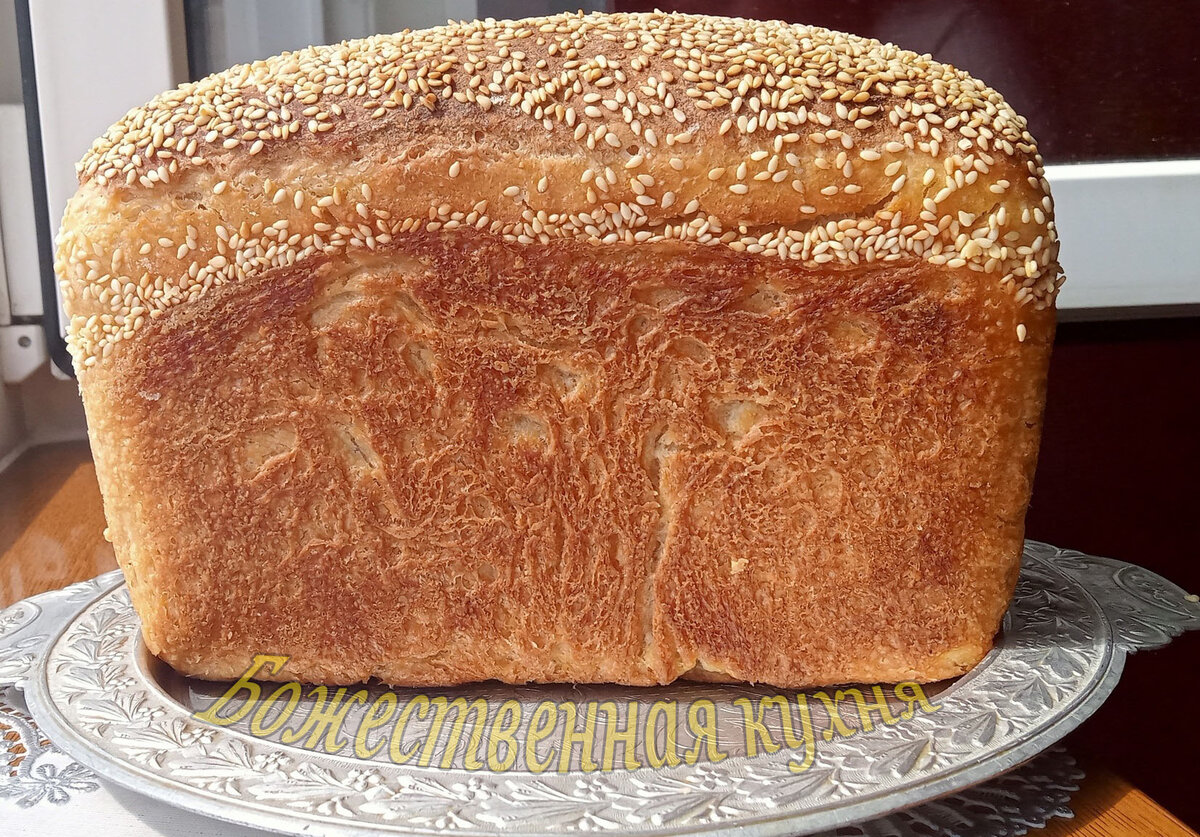 Домашний бездрожжевой хлеб