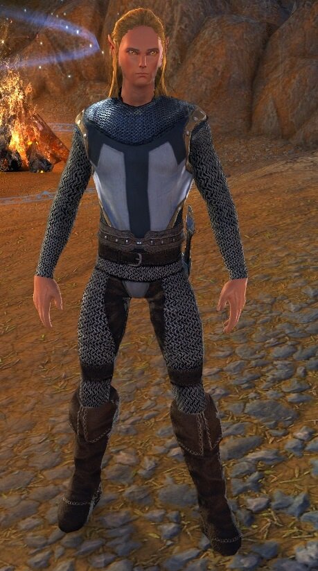 Солнечный эльф из игры Newerwinter online