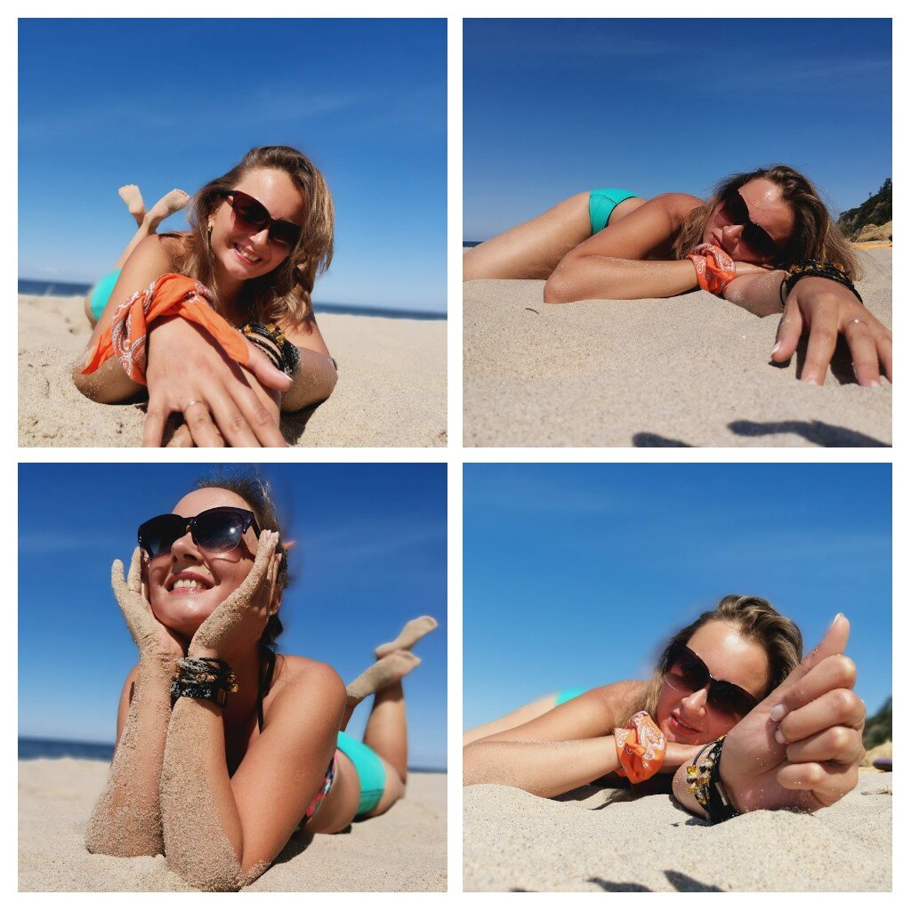 Позируем лёжа 