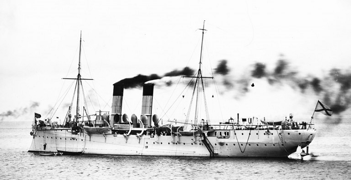 Русский минный заградитель Амур