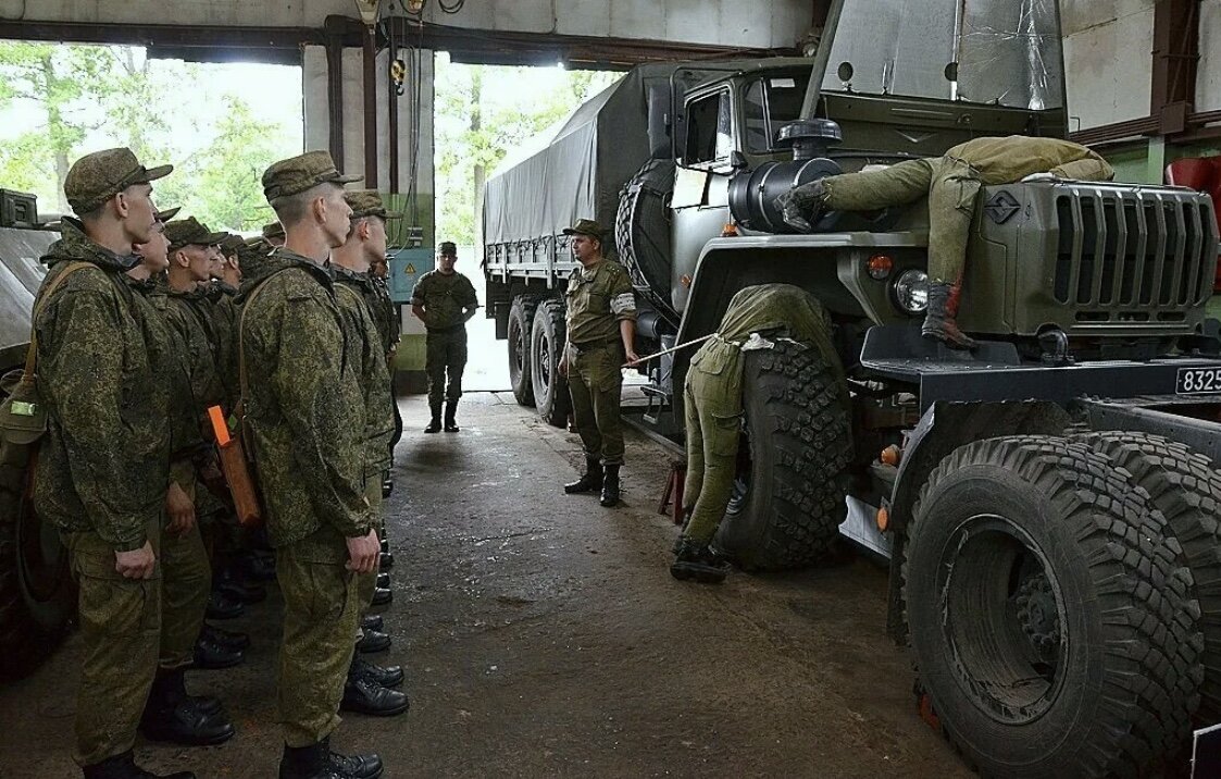 Парк воинской части презентация